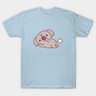 Cute Koala Picking Nose And Farting Funny T-Shirt